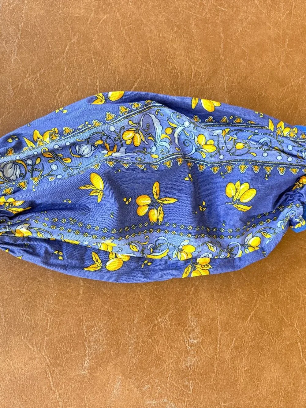 French Provincial Fabric Hanging Plastic Bags Holder